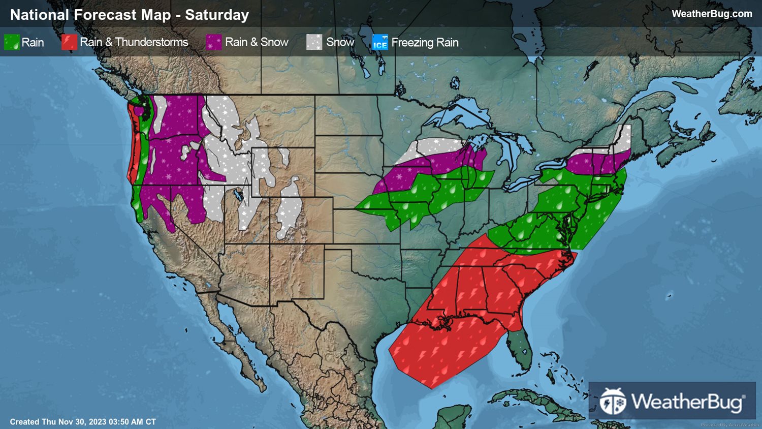 Weekend Weather Preview | WeatherBug
