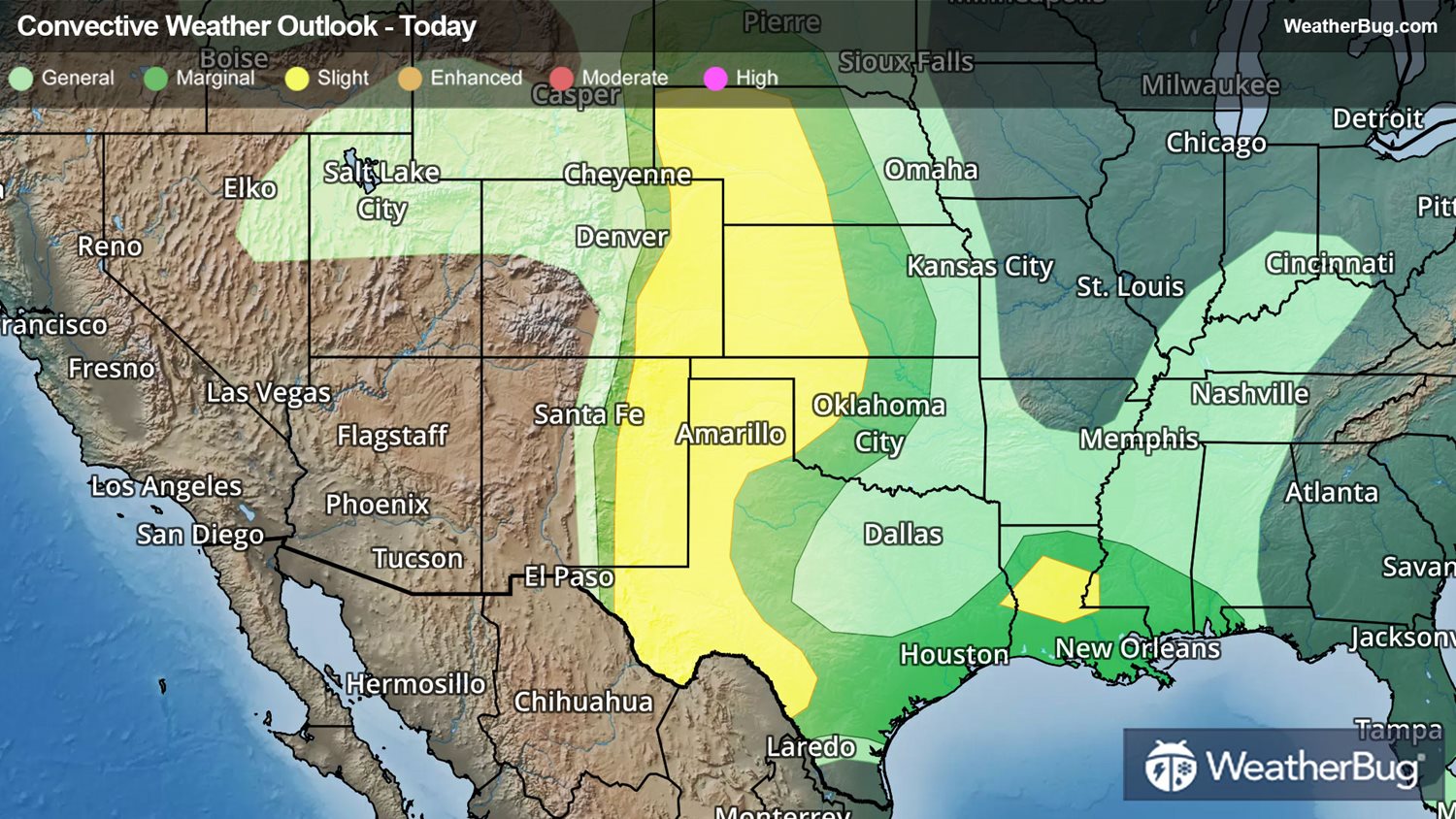 High Plains Brace For More Severe Storms WeatherBug