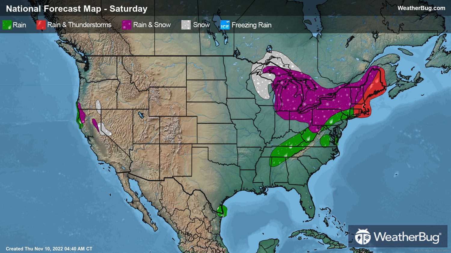 Weekend Weather Preview | WeatherBug