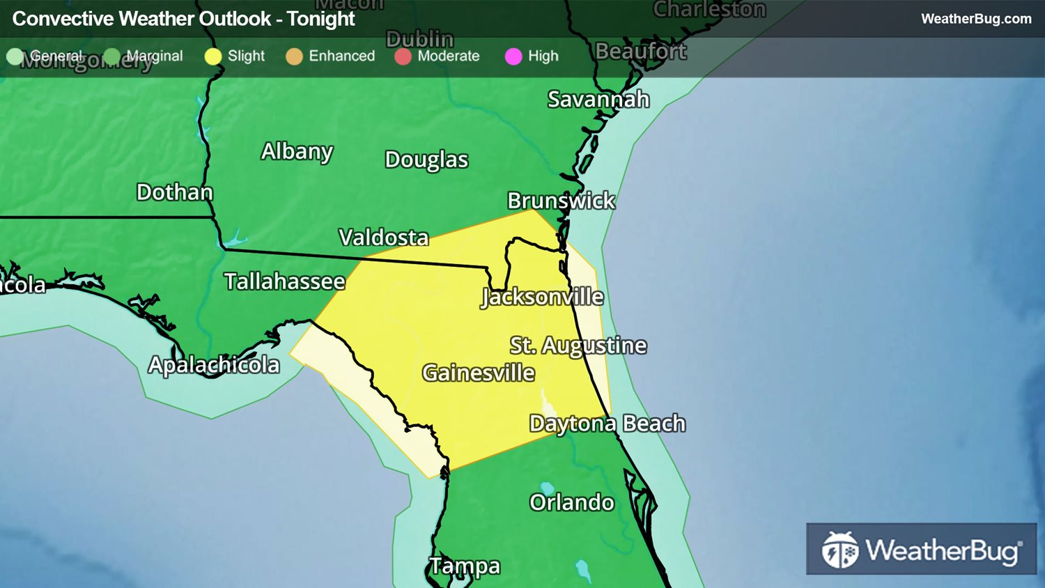 Tennessee Valley At Risk For Severe Storms Tonight WeatherBug