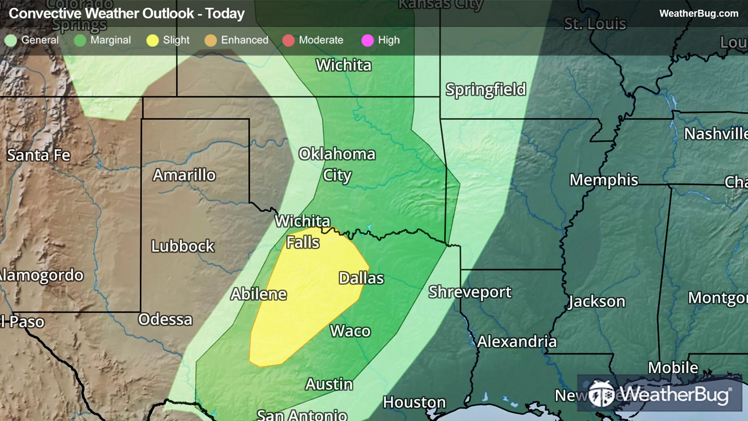Severe Thunderstorms Rumble Overnight Across Plains WeatherBug
