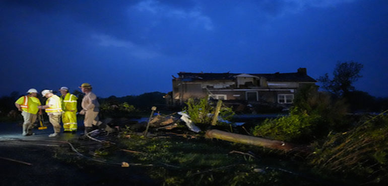 Tornadoes Tear Through Southeastern US As Storms Leave 3 Dead ...