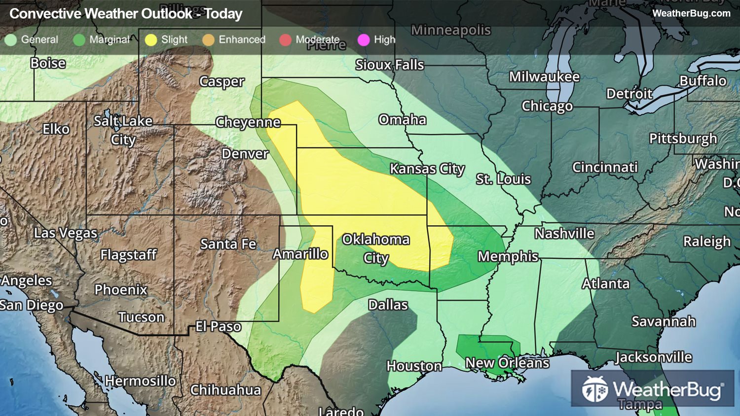Severe Storms Roll Across the Plains | WeatherBug | WeatherBug