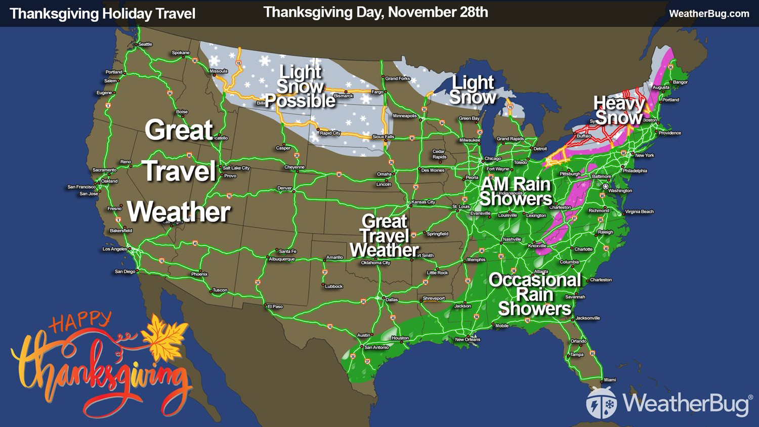Thanksgiving Travel Outlook Northeastern Travelers Will See Some