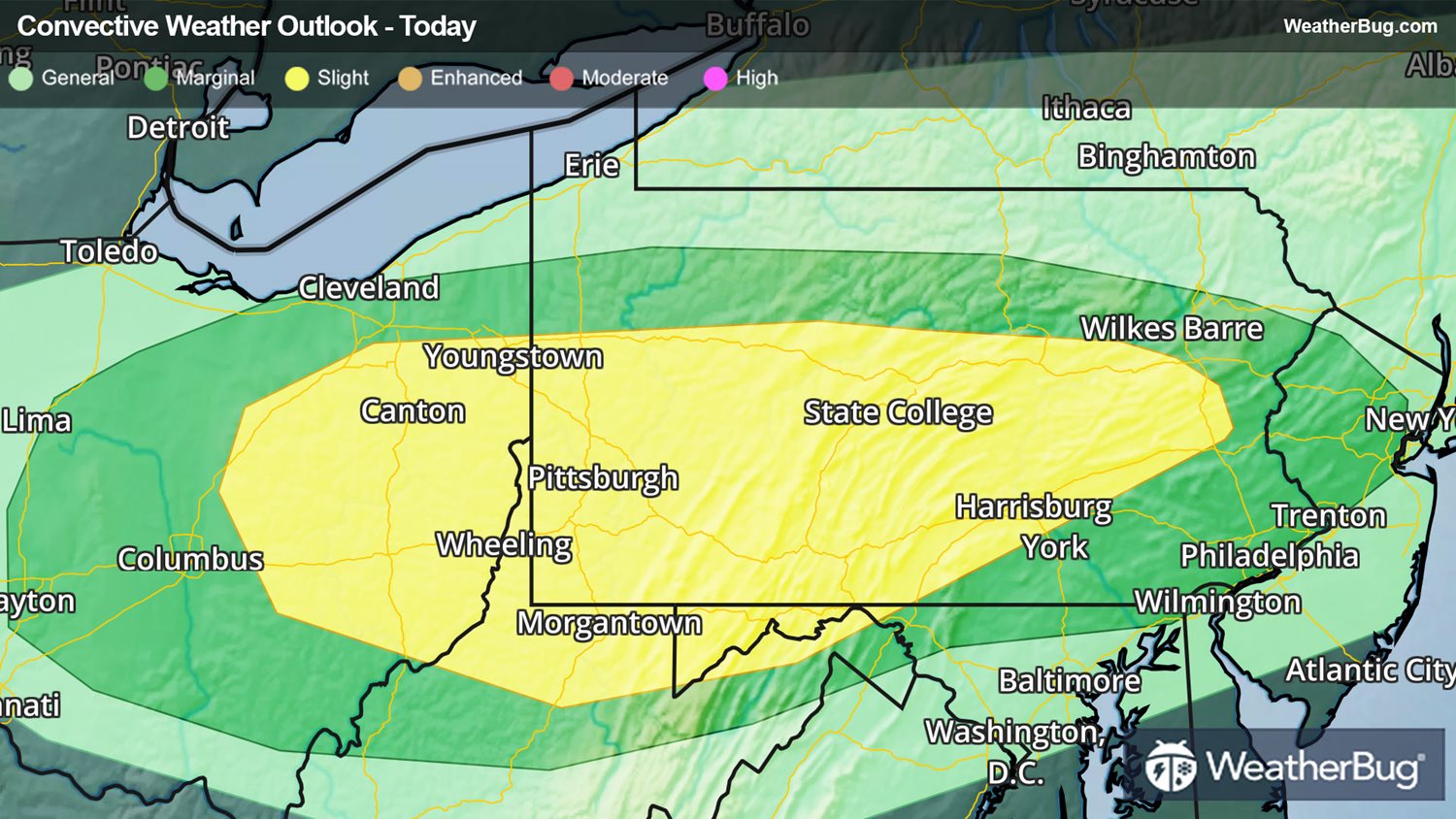 Severe Weather Zips Across Ohio Valley, Pennsylvania | WeatherBug