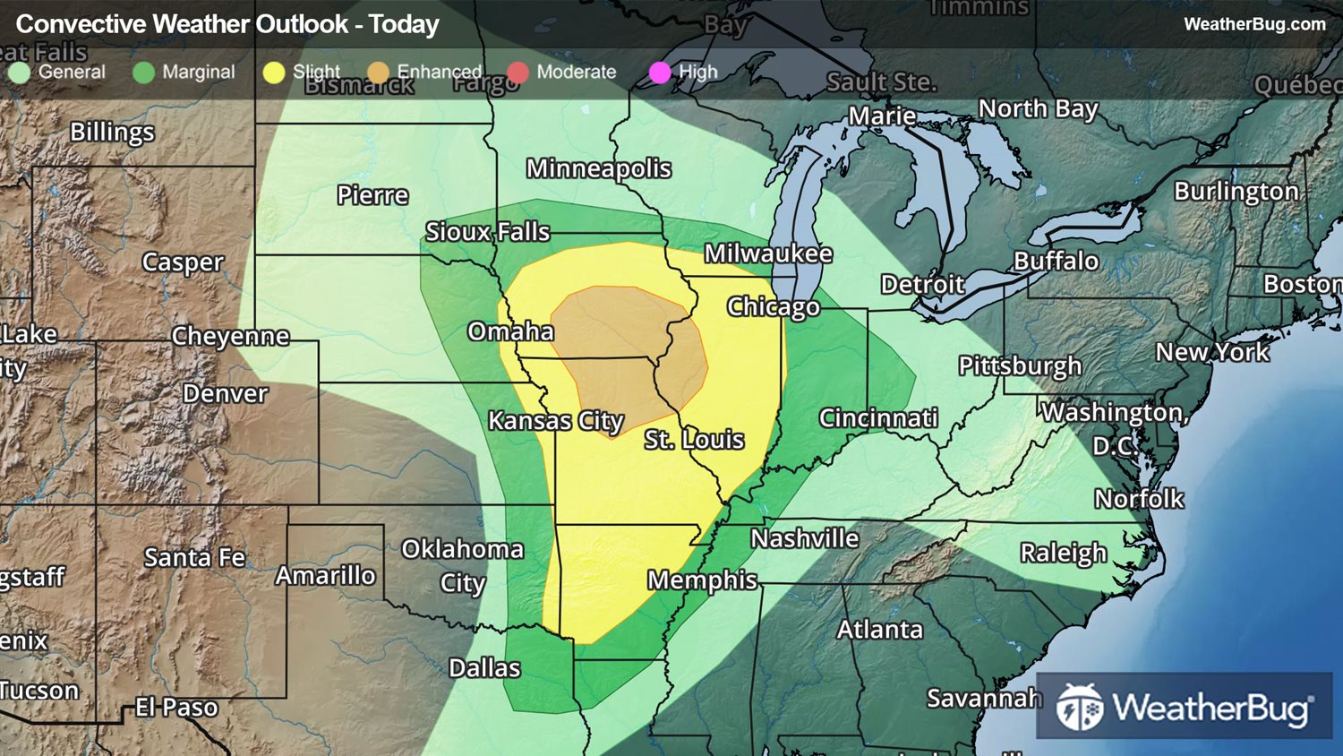 Severe Storm Outbreak Peppers Miss. Valley to Midwest | WeatherBug ...
