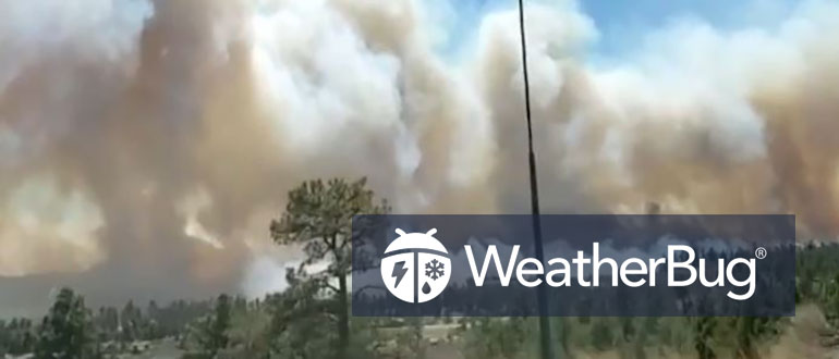 Video: Tunnel Fire Grows Near Flagstaff | WeatherBug | WeatherBug