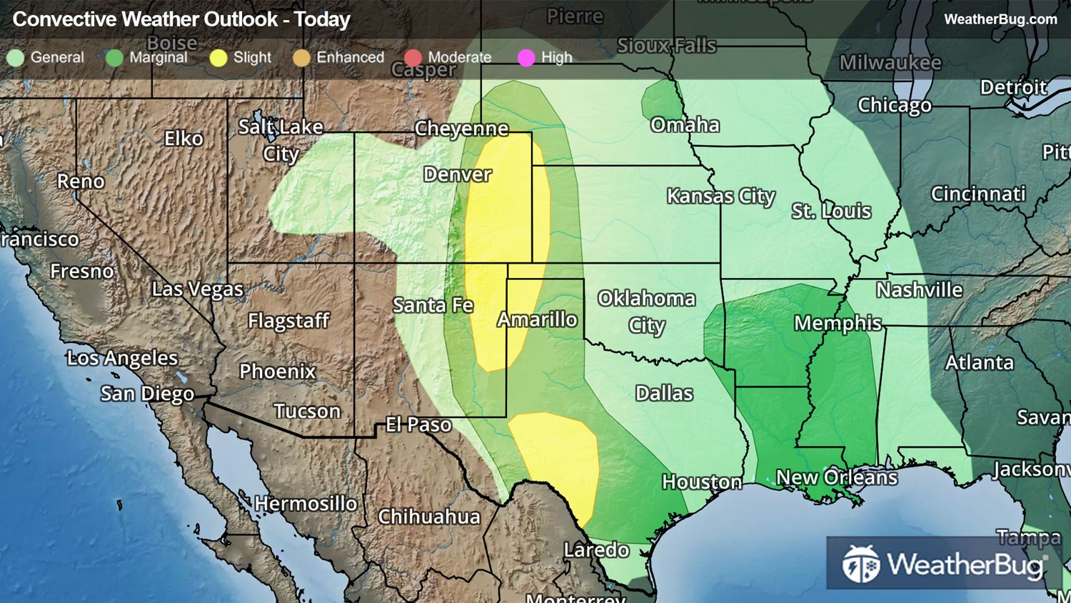 Severe Storms Batter Deep South, Southern Plains | WeatherBug | WeatherBug