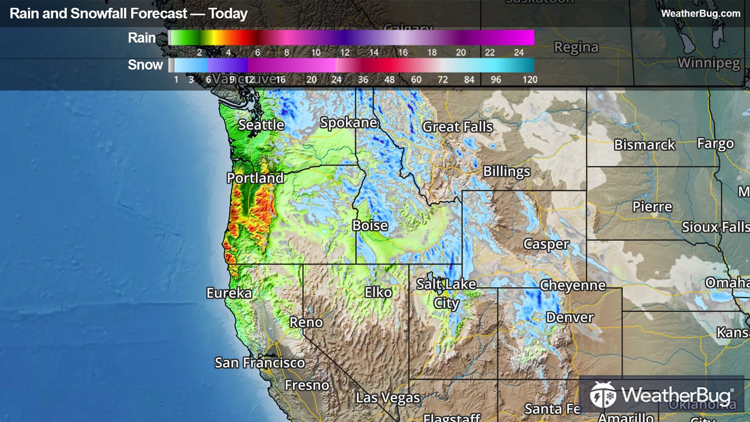 Winter Continues to Grip Both Coasts WeatherBug