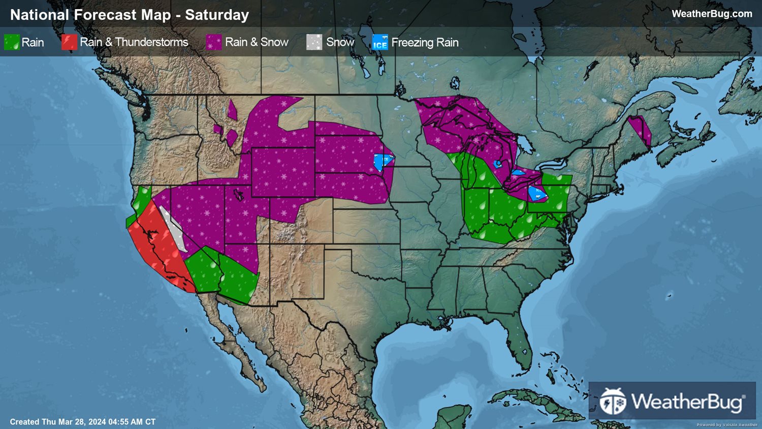 Weekend Weather Preview | WeatherBug