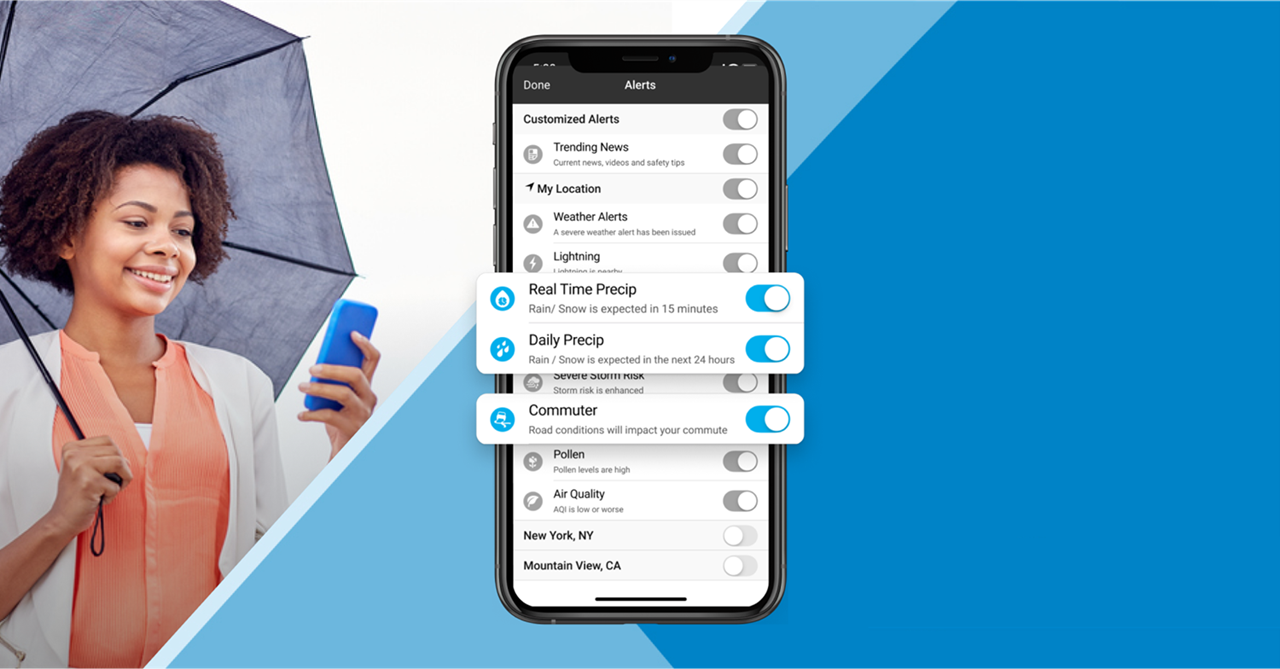New Precipitation and Commuter Alerts Help Weatherbug Users Navigate ...