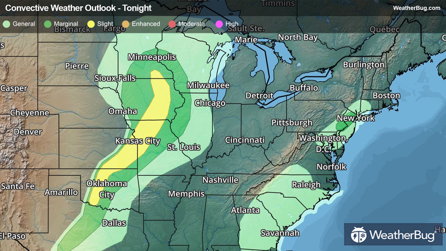 Big, Multi-Day Storm Outbreak Eyes Storm-Weary Nation's Midsection ...