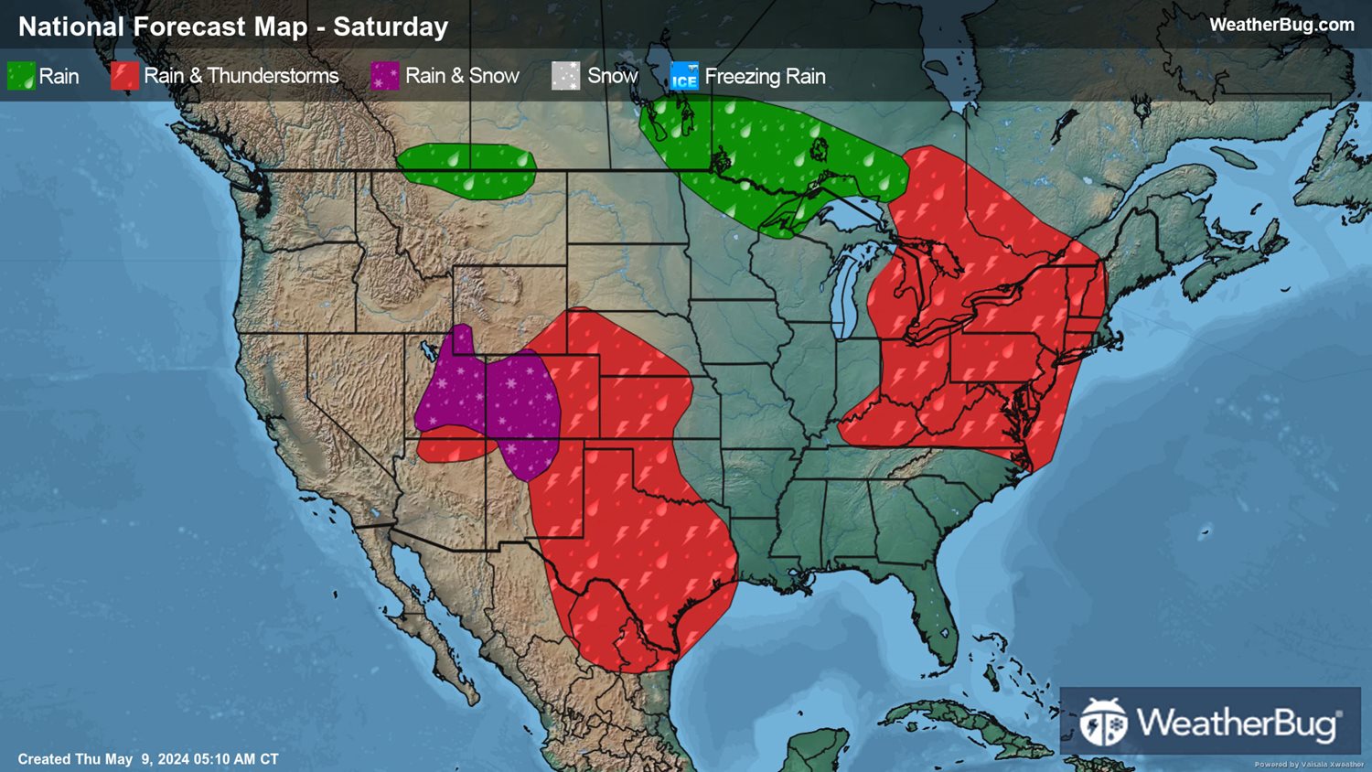 Weekend Weather Preview | WeatherBug